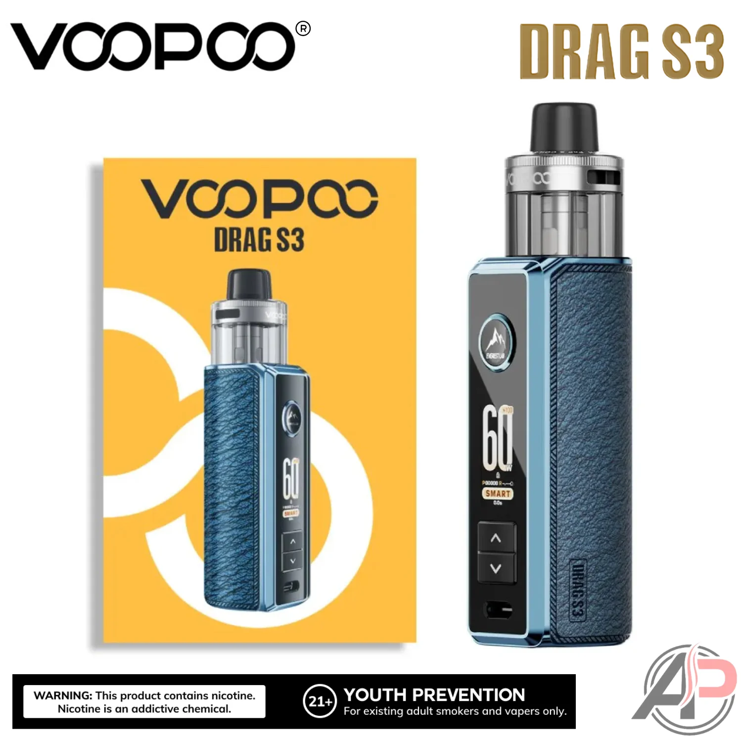 Voopoo Drag S3 60w Pod Mod Starter Kit Device - Image 2