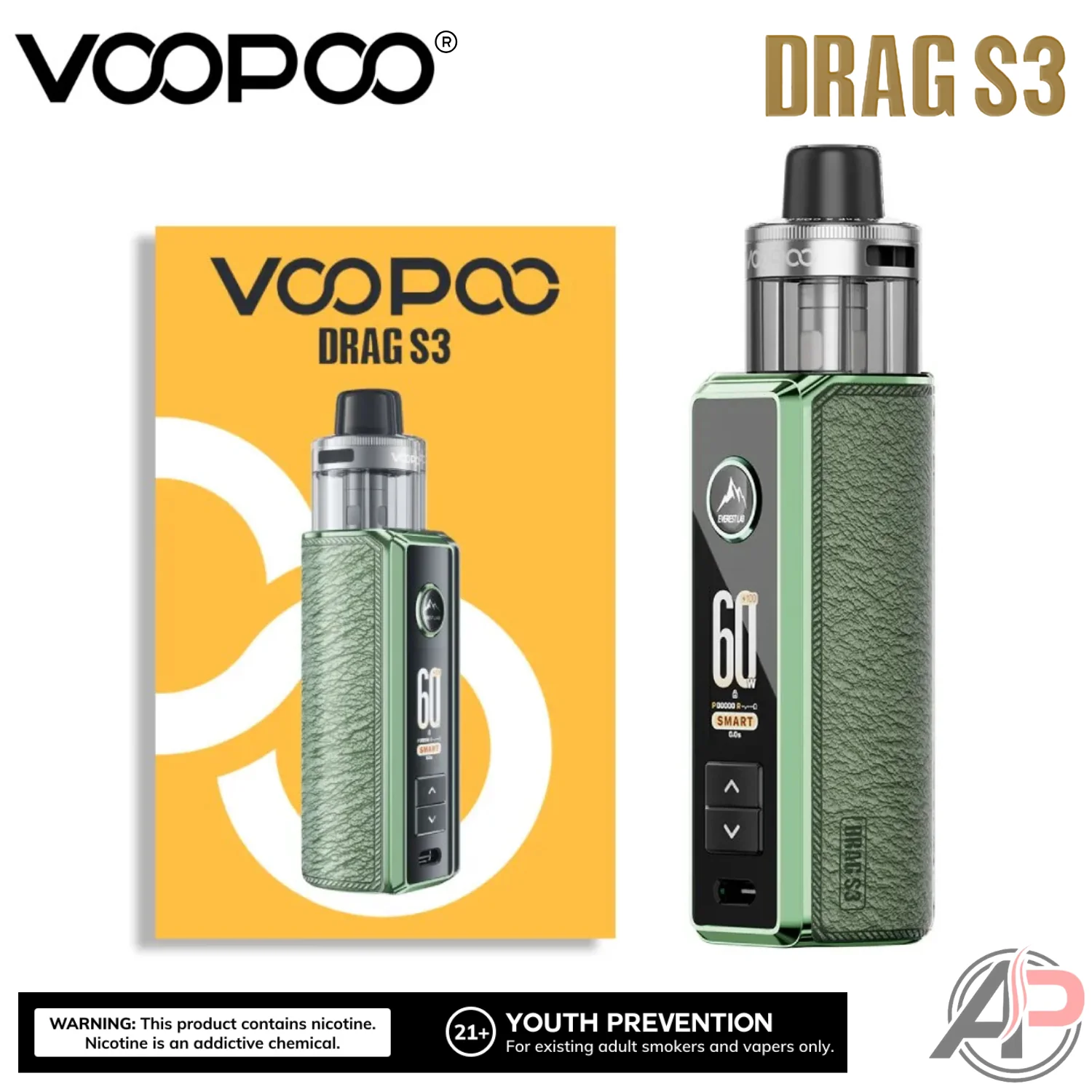 Voopoo Drag S3 60w Pod Mod Starter Kit Device - Image 3