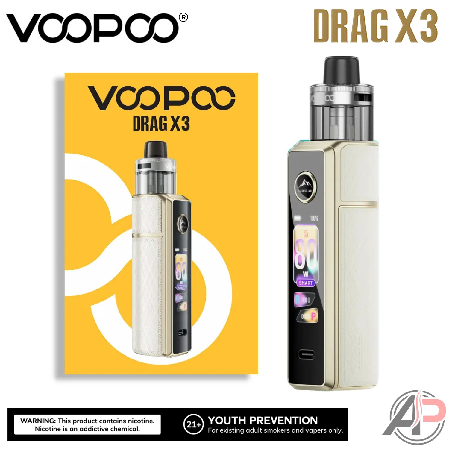 Voopoo Drag X3 80w Pod Mod Starter Kit Device - Image 6