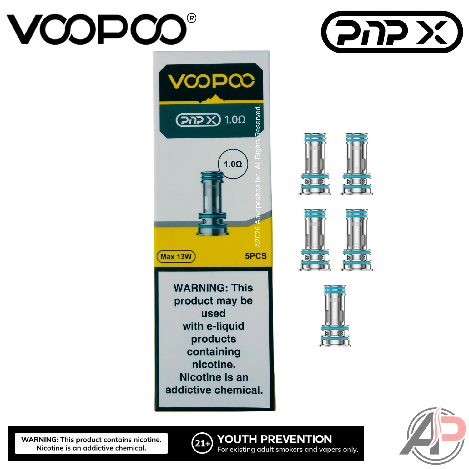 Voopoo PNP-X Replacement Coils 5 Pack - Image 8