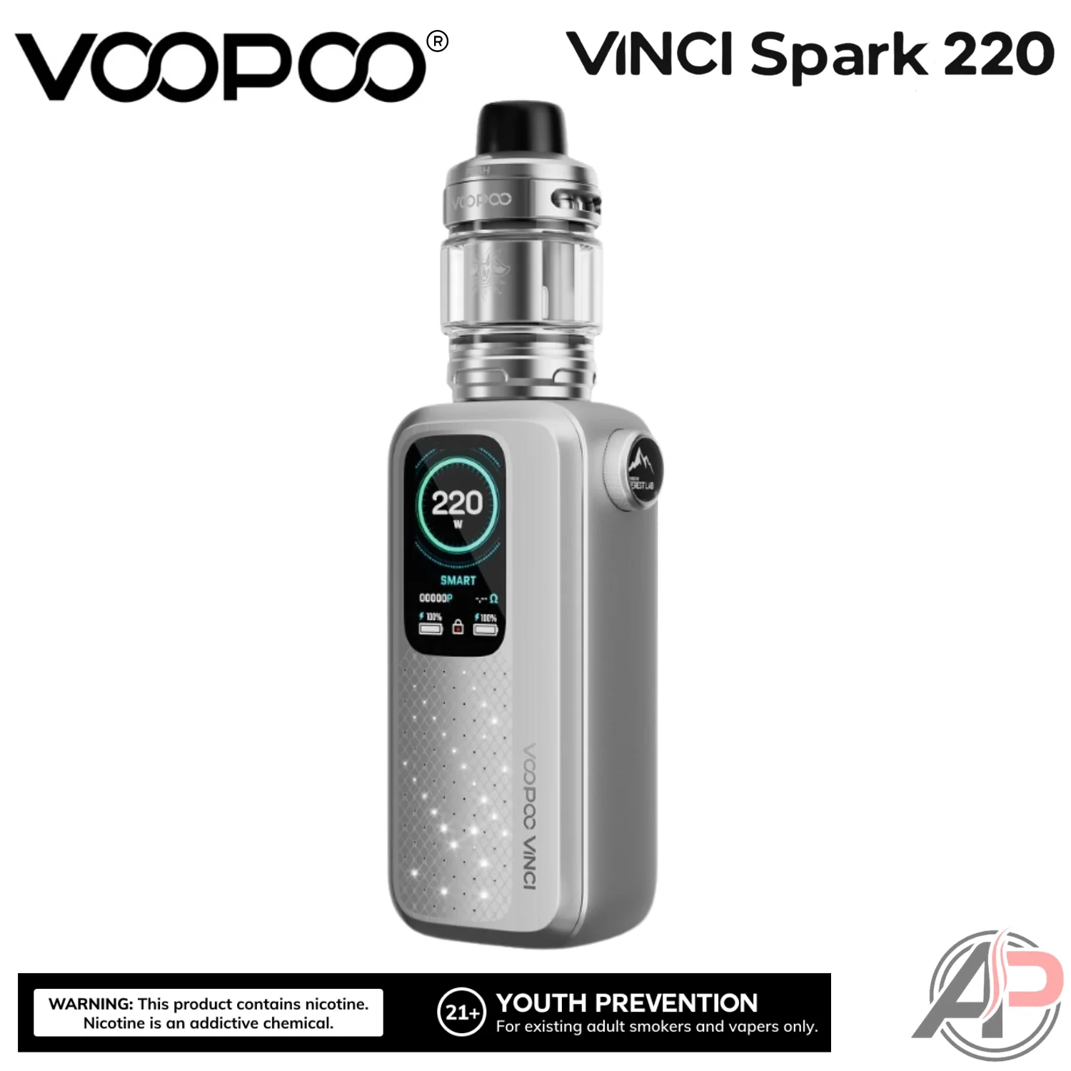Voopoo Vinci Spark 220W Box Mod Starter Kit Device - Image 6