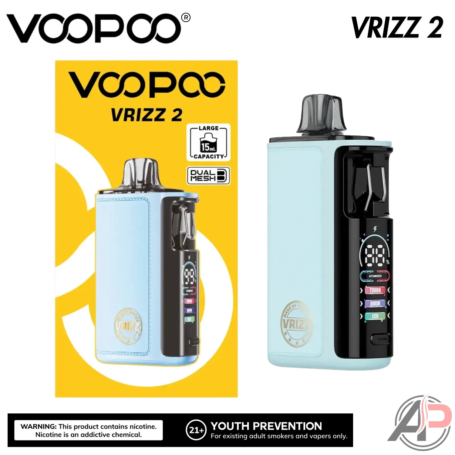 Voopoo Vrizz 2 Pod System Starter Kit Device - Image 4