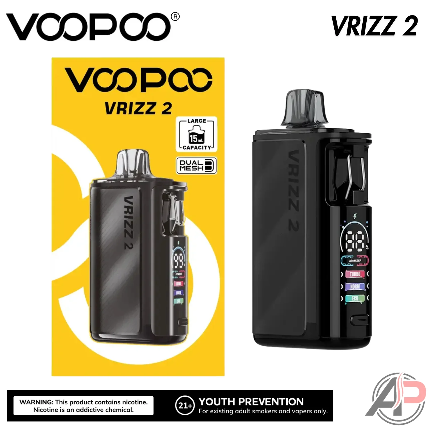 Voopoo Vrizz 2 Pod System Starter Kit Device - Image 5