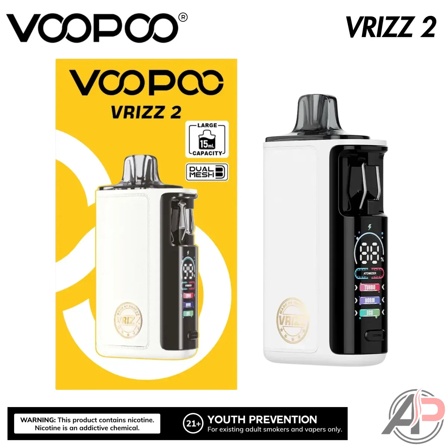 Voopoo Vrizz 2 Pod System Starter Kit Device - Image 6