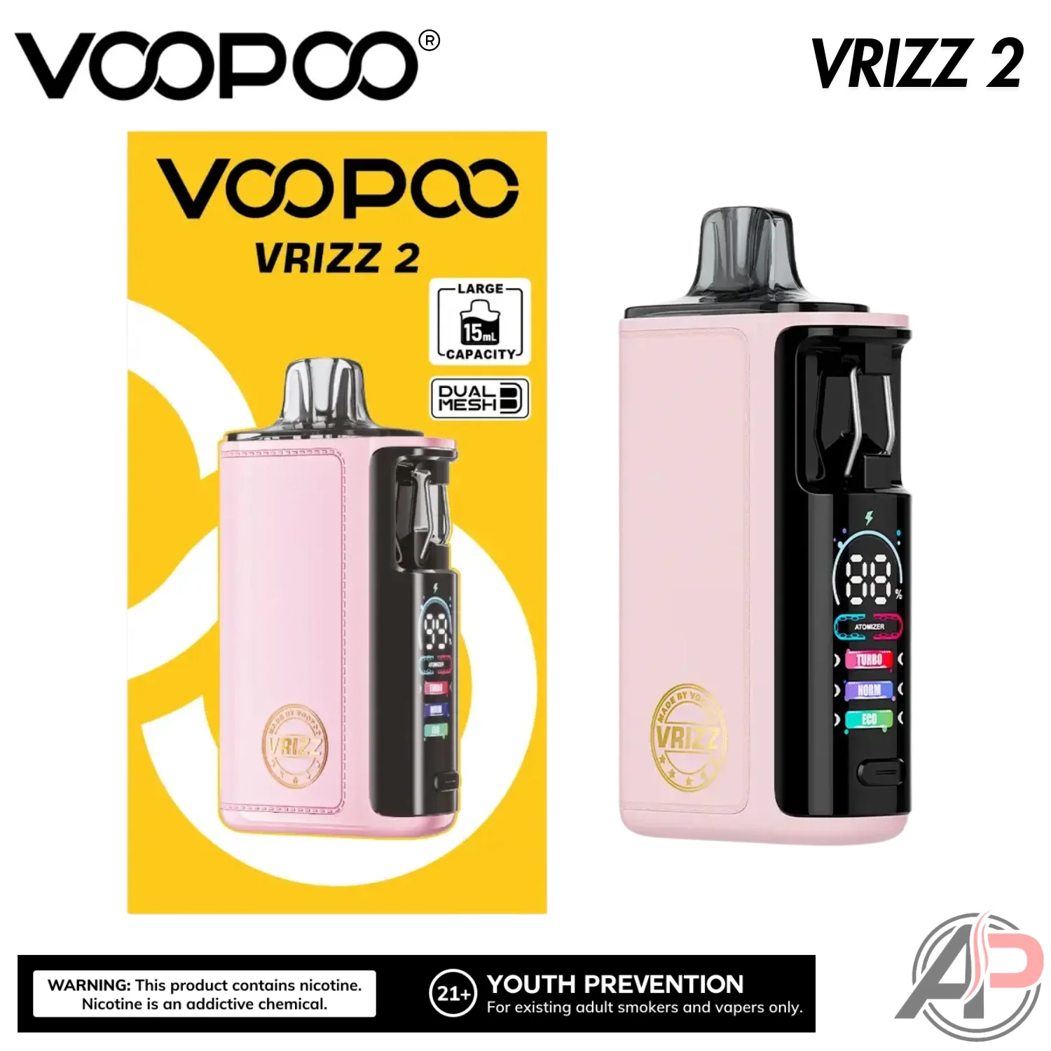 Voopoo Vrizz 2 Pod System Starter Kit Device - Image 7