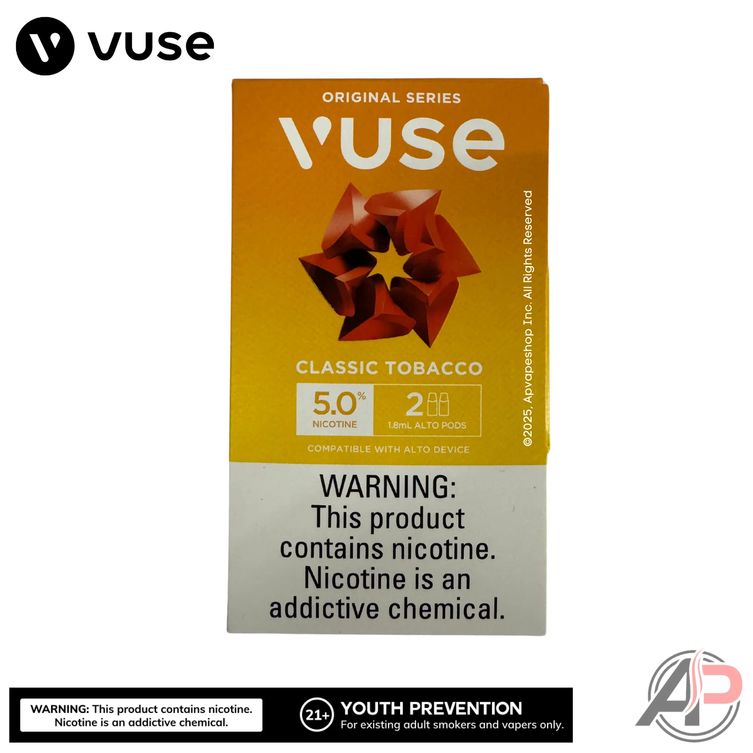 Vuse Alto Classic Tobacco Pods 2 Pack - Image 3