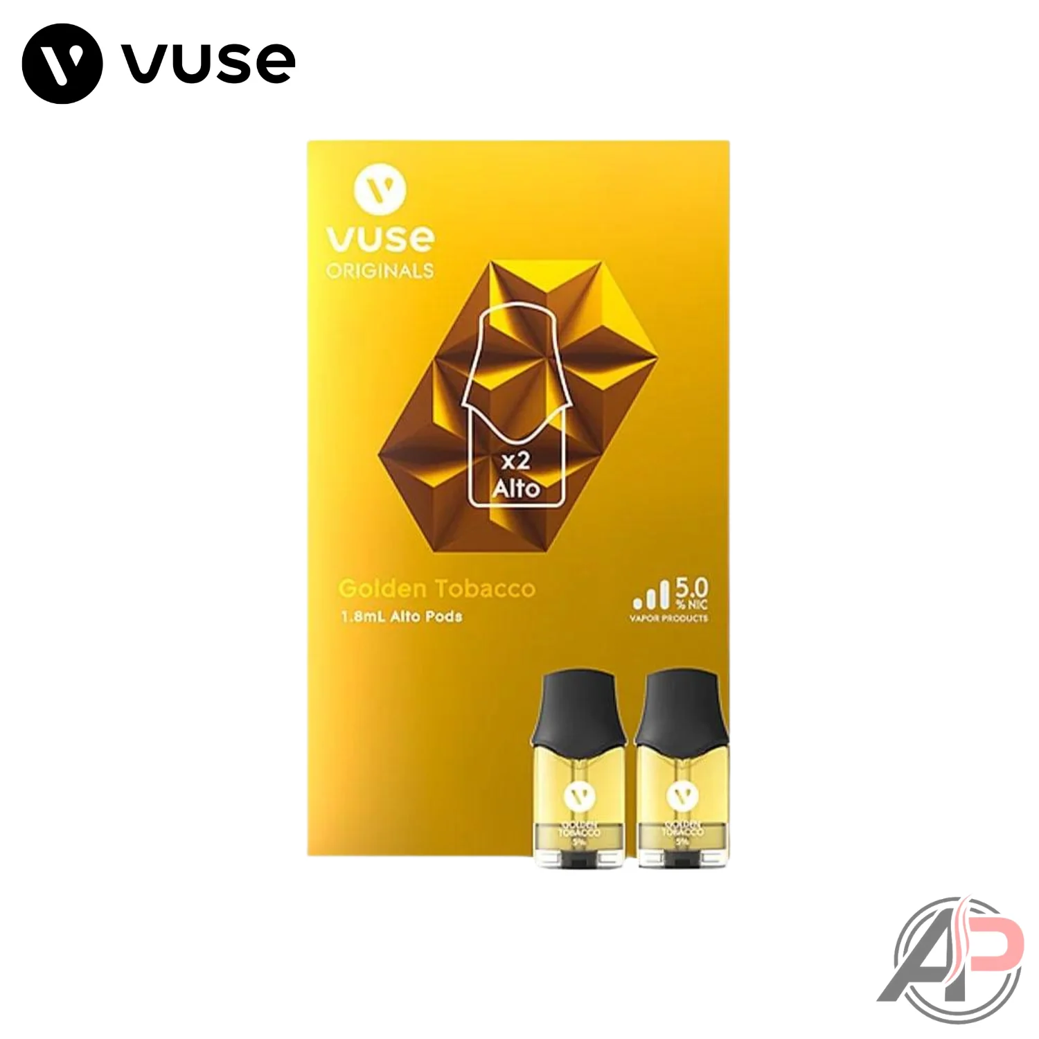 Vuse Alto Golden Tobacco Pods 2 Pack - Image 3