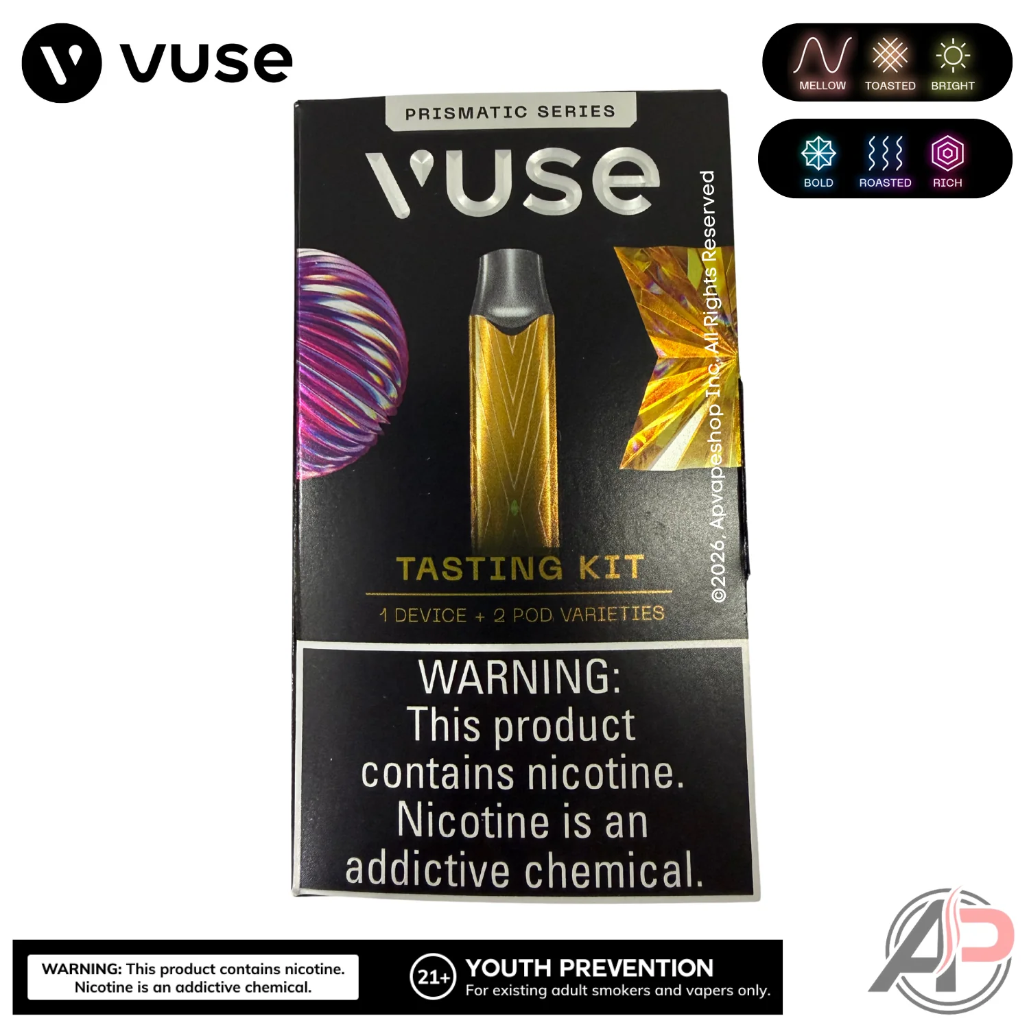 Vuse Alto Prismatic Tasting Starter Kit - Image 3