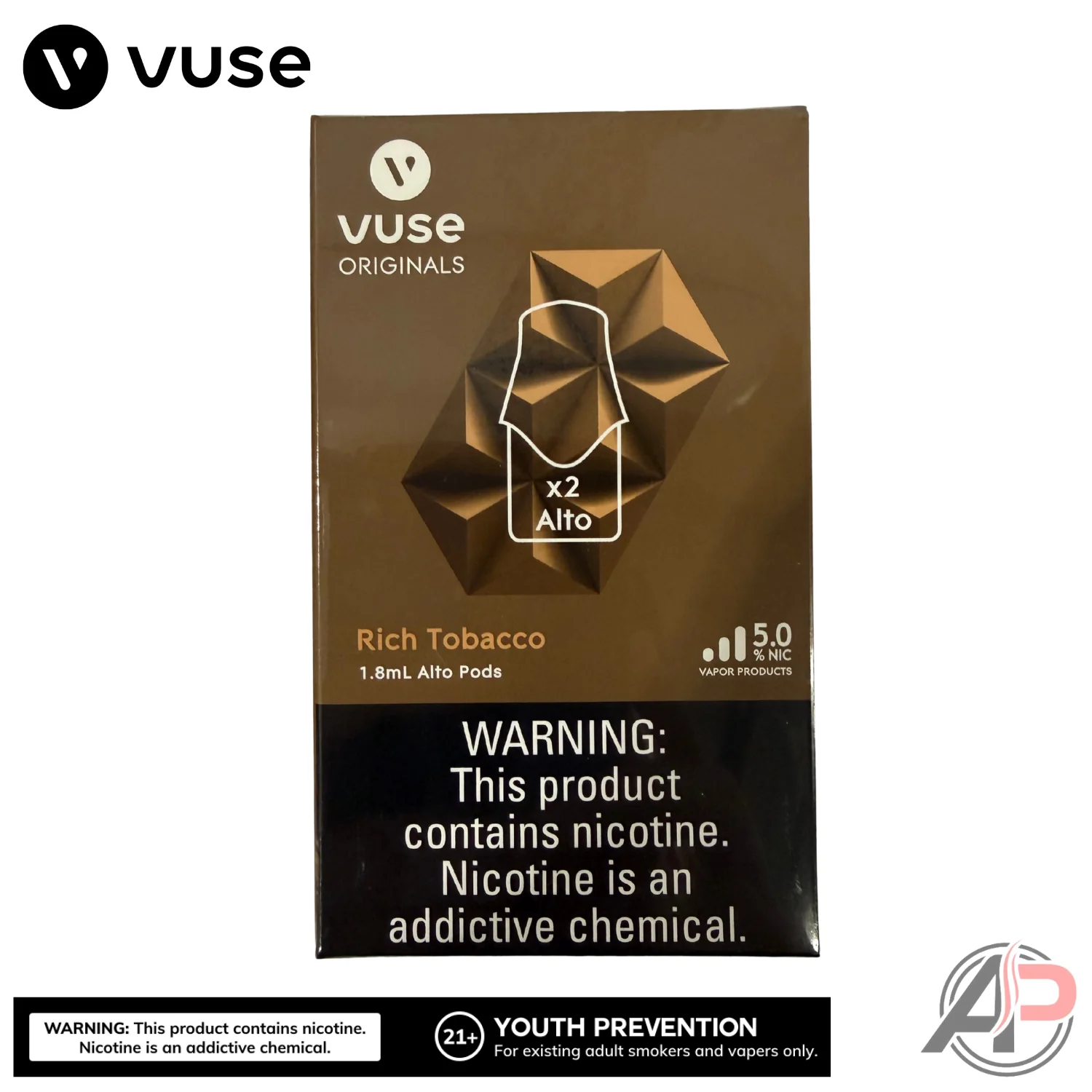 Vuse Alto Rich Tobacco Pods 2 Pack - Image 3
