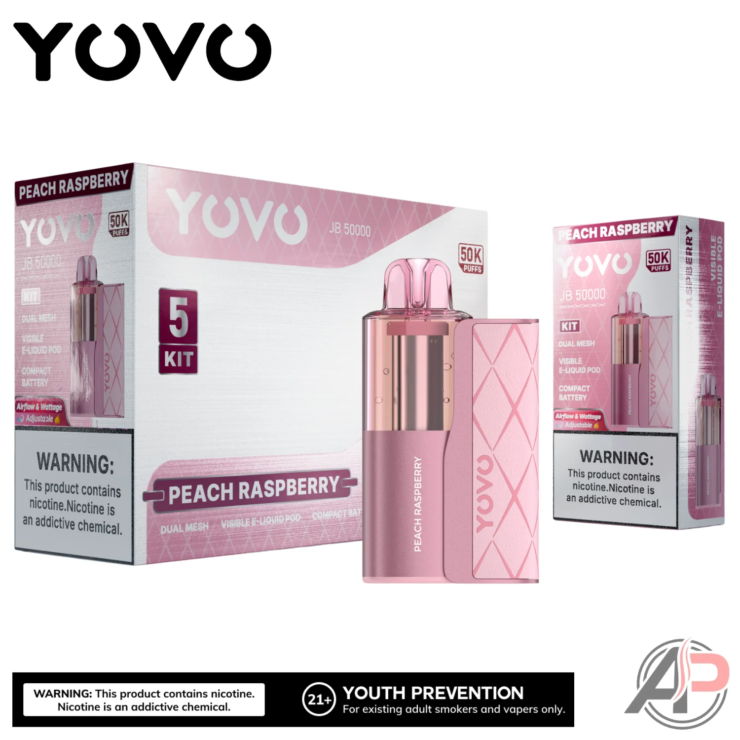 Yovo JB50000 Puffs Disposable Vape Device Kit - Image 12