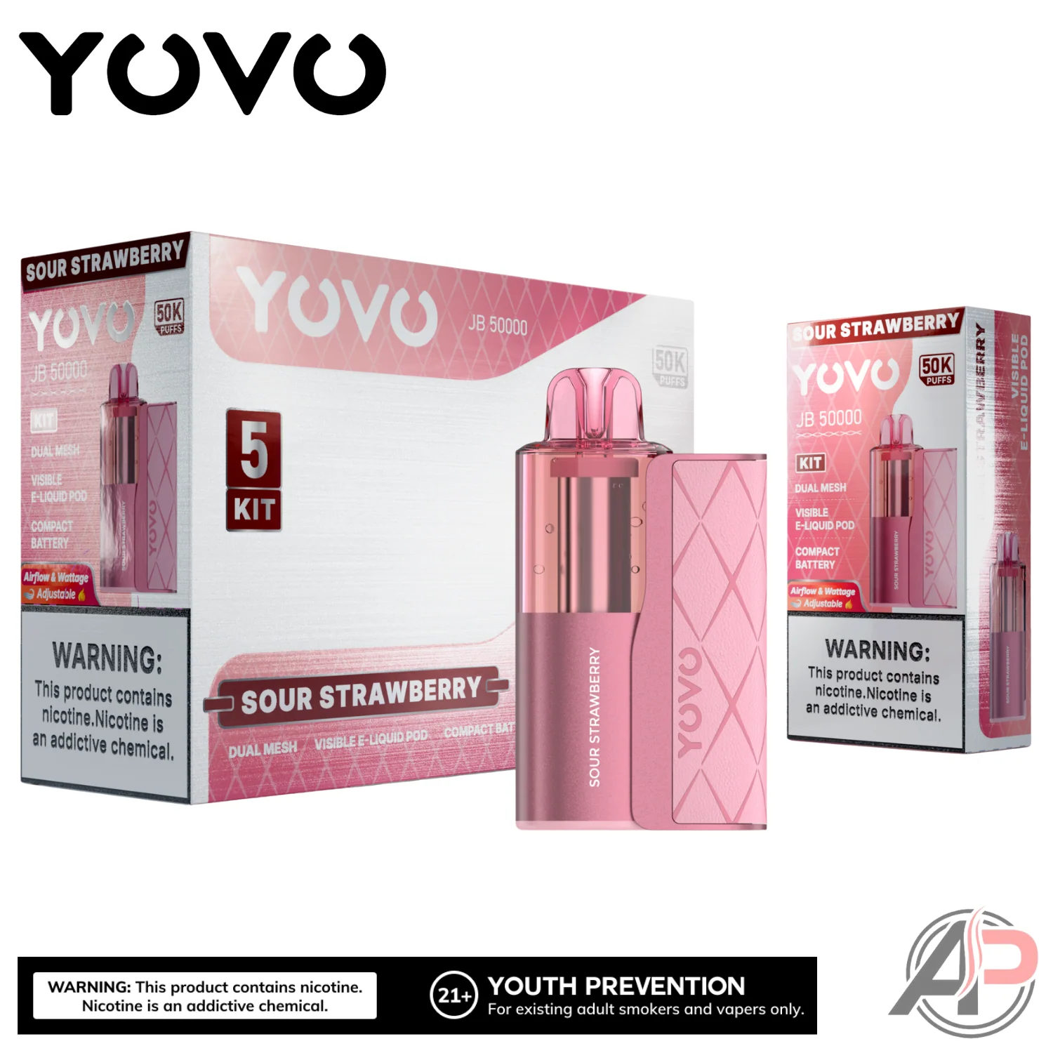 Yovo JB50000 Puffs Disposable Vape Device Kit - Image 13