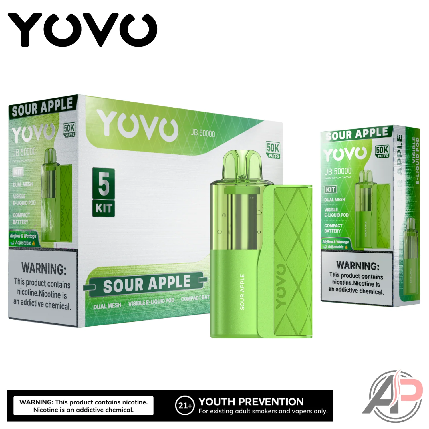 Yovo JB50000 Puffs Disposable Vape Device Kit - Image 14