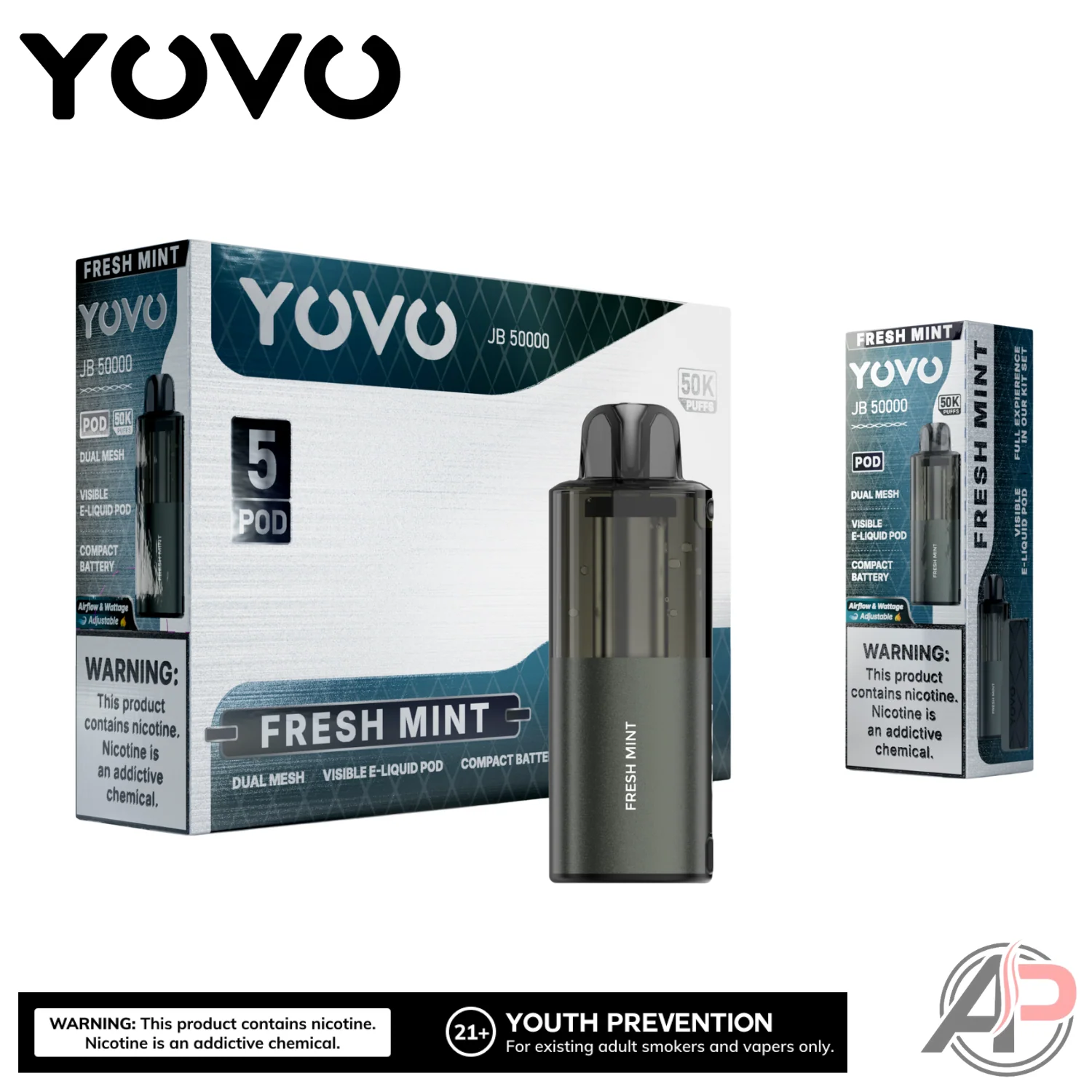 Yovo JB50000 Puffs Disposable Vape Device Kit - Image 17