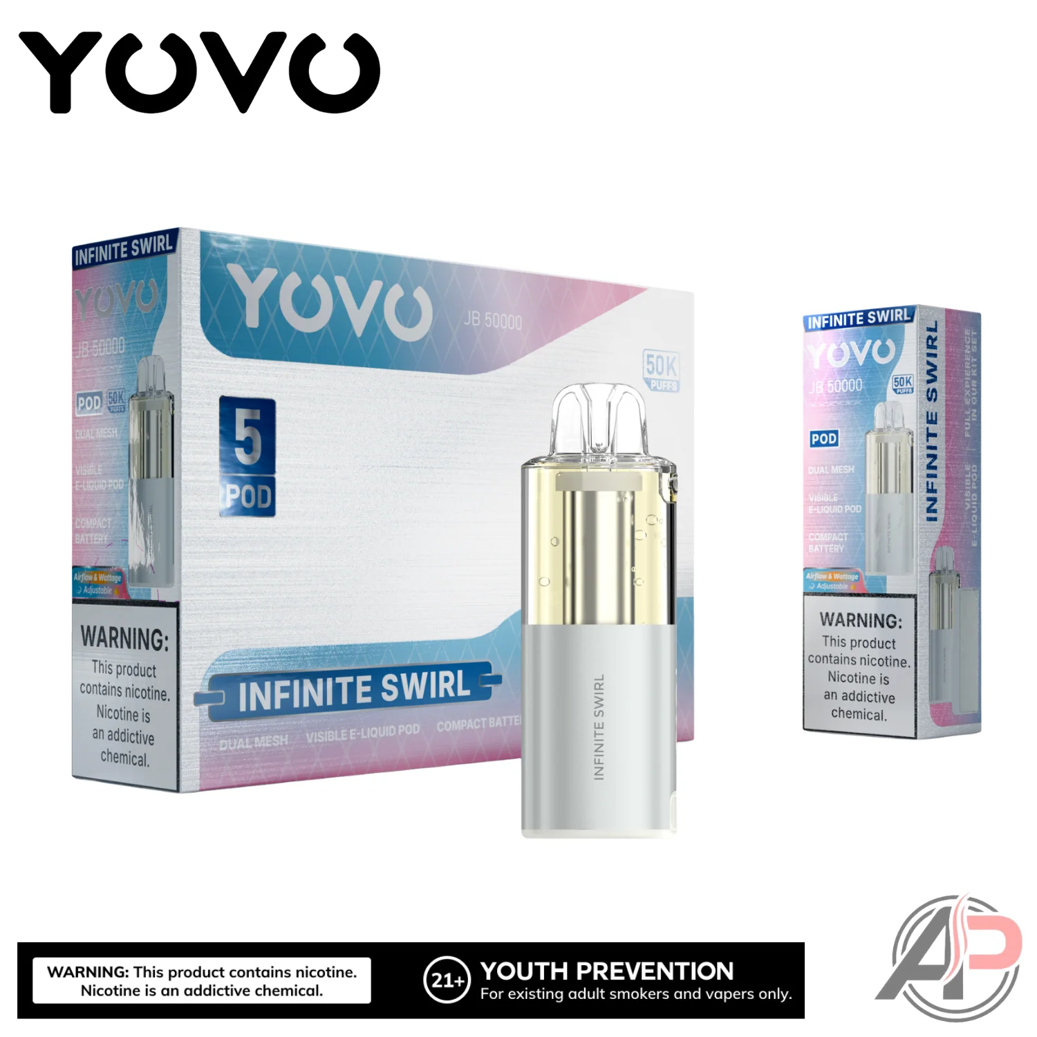 Yovo JB50000 Puffs Disposable Vape Device Kit - Image 19