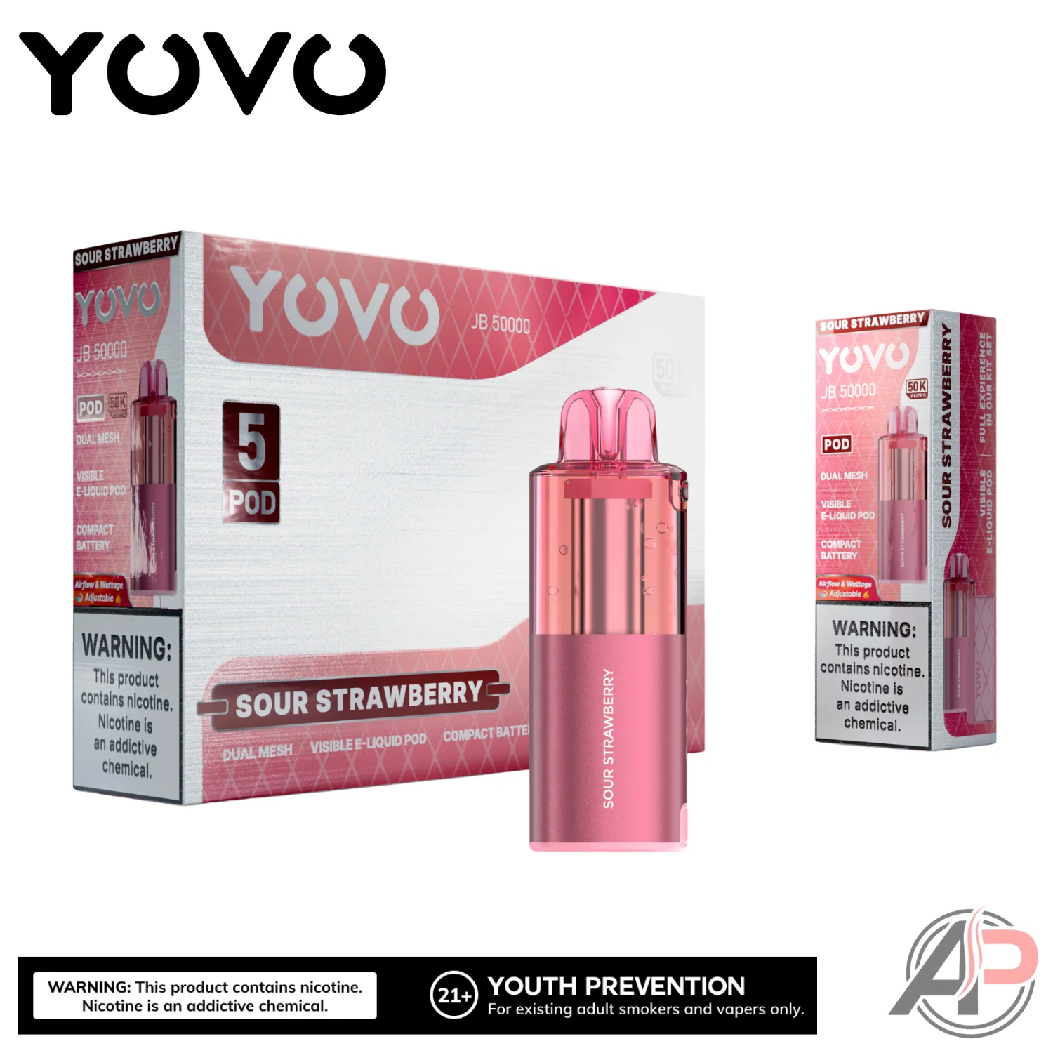 Yovo JB50000 Puffs Disposable Vape Device Kit - Image 23