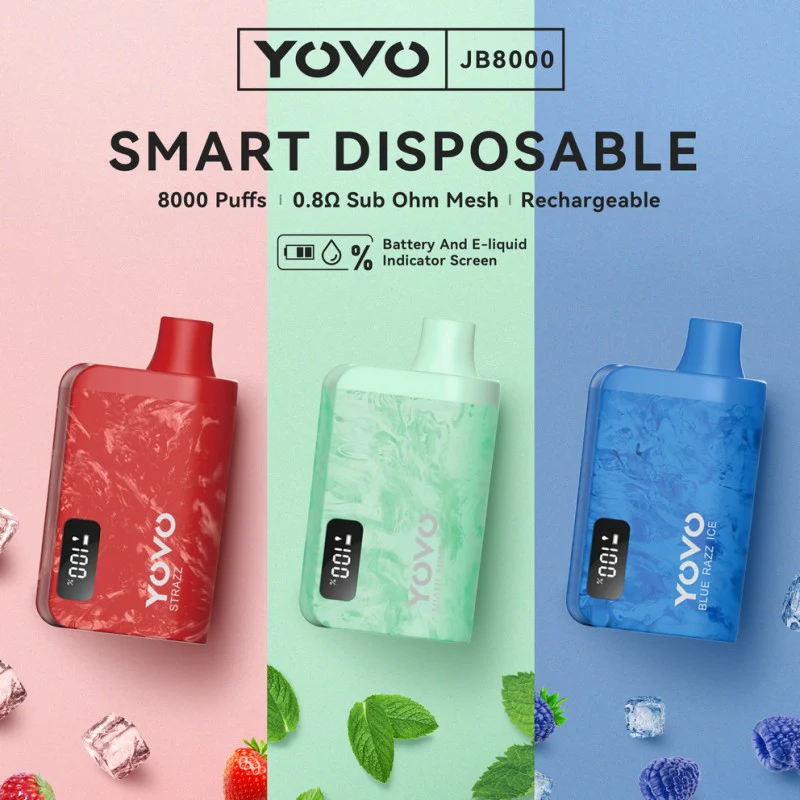 Yovo JB8000 Disposable Vape Device - Image 5