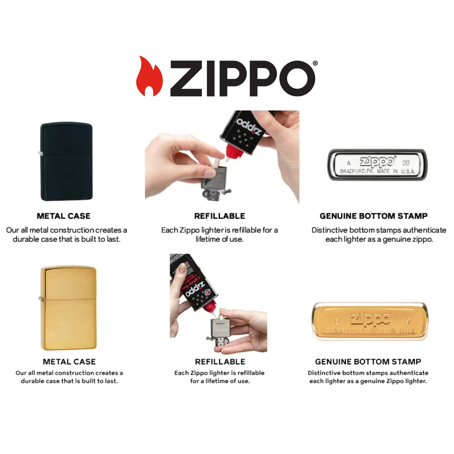 Zippo Windproof Lighters - Image 3